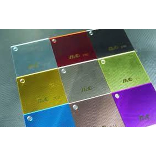 Acrylic Lembaran Warna Bening - Akrilik Warna Transparan Merk Marga Cipta 1.5mm - 1000mm x 2000mm